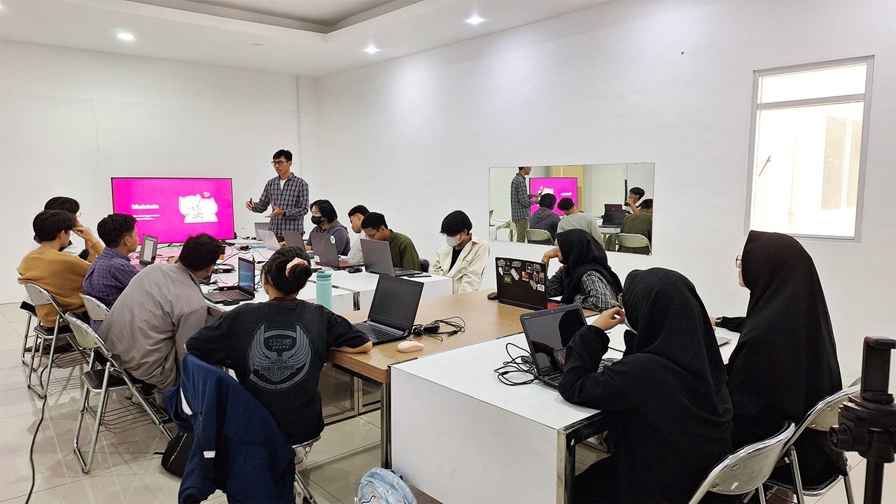 Kegiatan belajar Cyber Business School